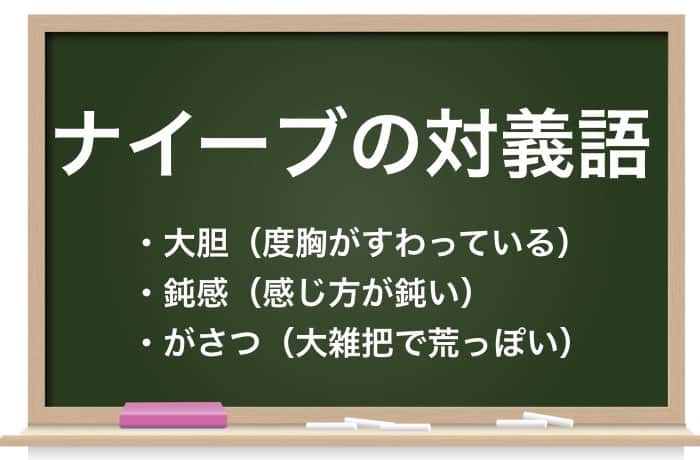 要注意 ナイーブ の本来の意味と正しい使い方 類語 例文あり Career Picks