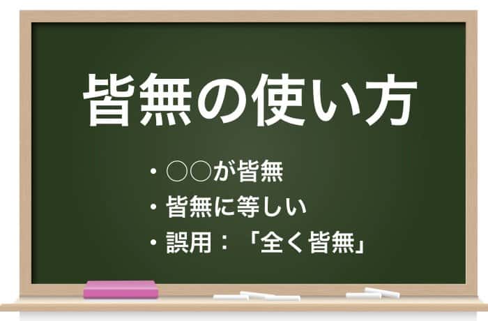 皆無 の意味と正しい使い方 類語との違いや対義語 英語も解説 Career Picks