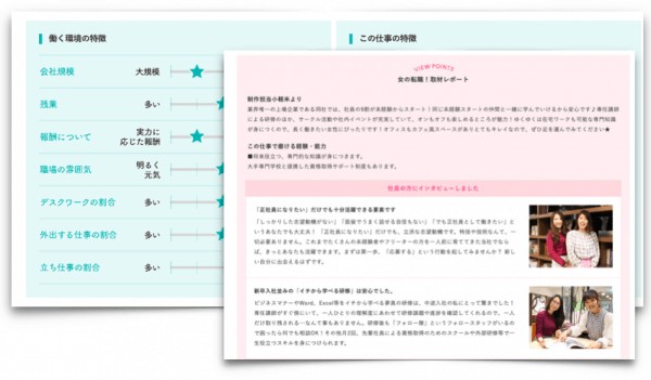 女の転職tyopeのサイト情報