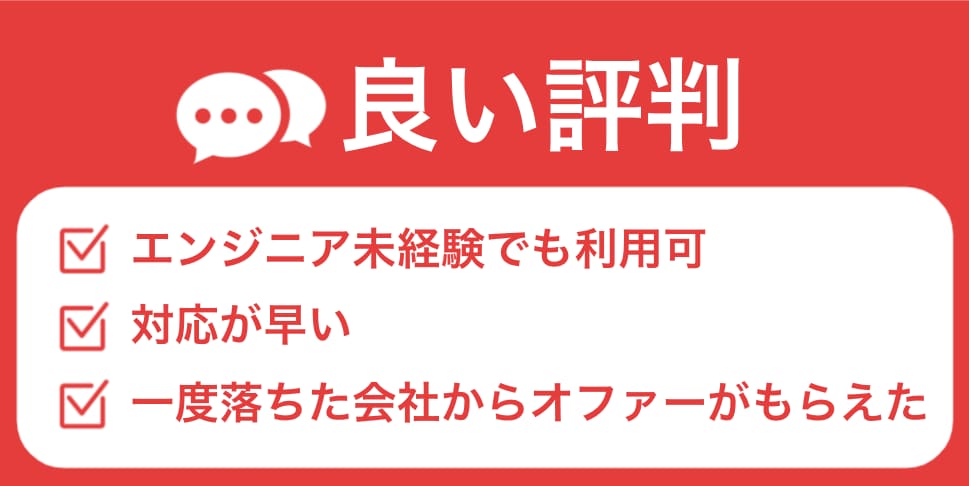 マイナビIT AGENTの良い評判